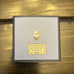 KEEP Collective Gold ‘t’ Charm